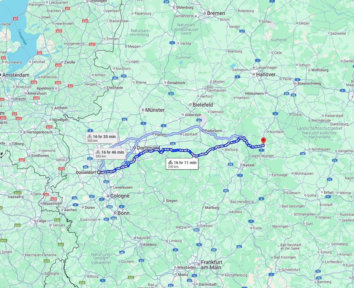 Anreise von Düsseldorf Zu Göttingen Über 