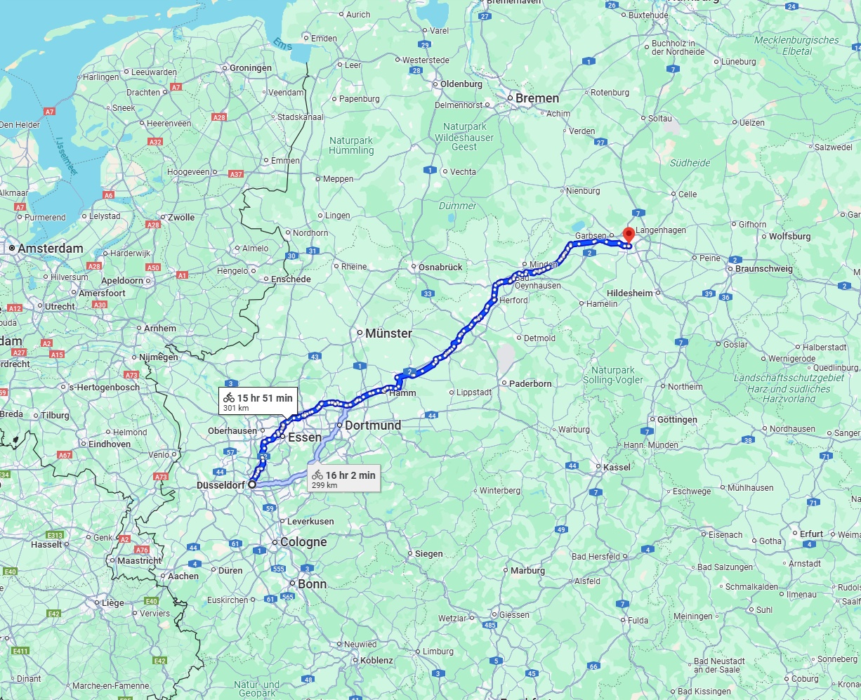 Anreise von Düsseldorf Zu Hannover Über 