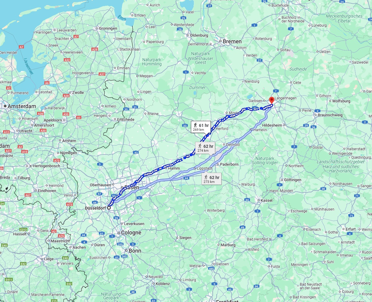 Anreise von Düsseldorf Zu Hannover Über 
