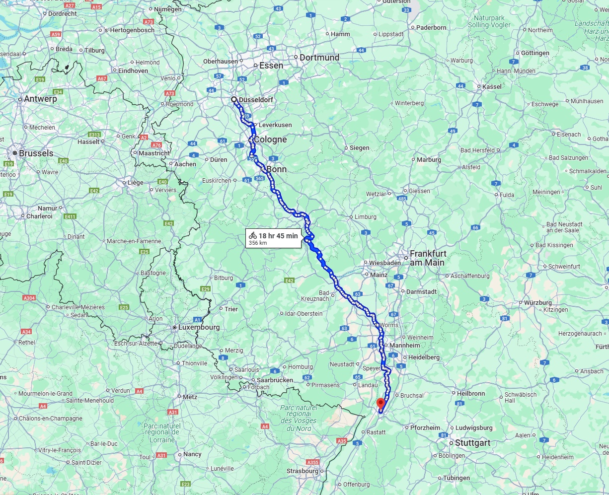 Anreise von Düsseldorf Zu Karlsruhe Über 