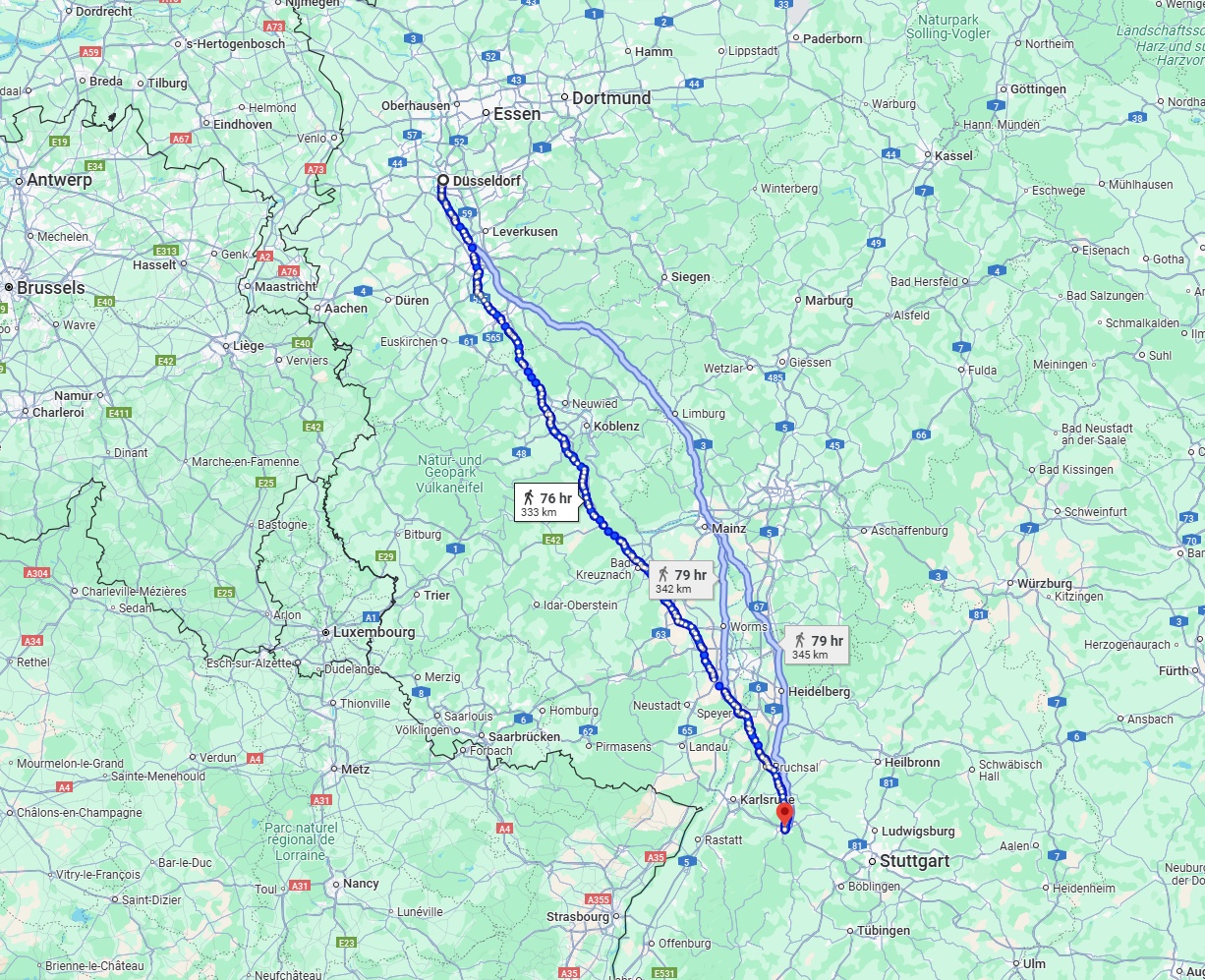 Anreise von Düsseldorf Zu Pforzheim Über 