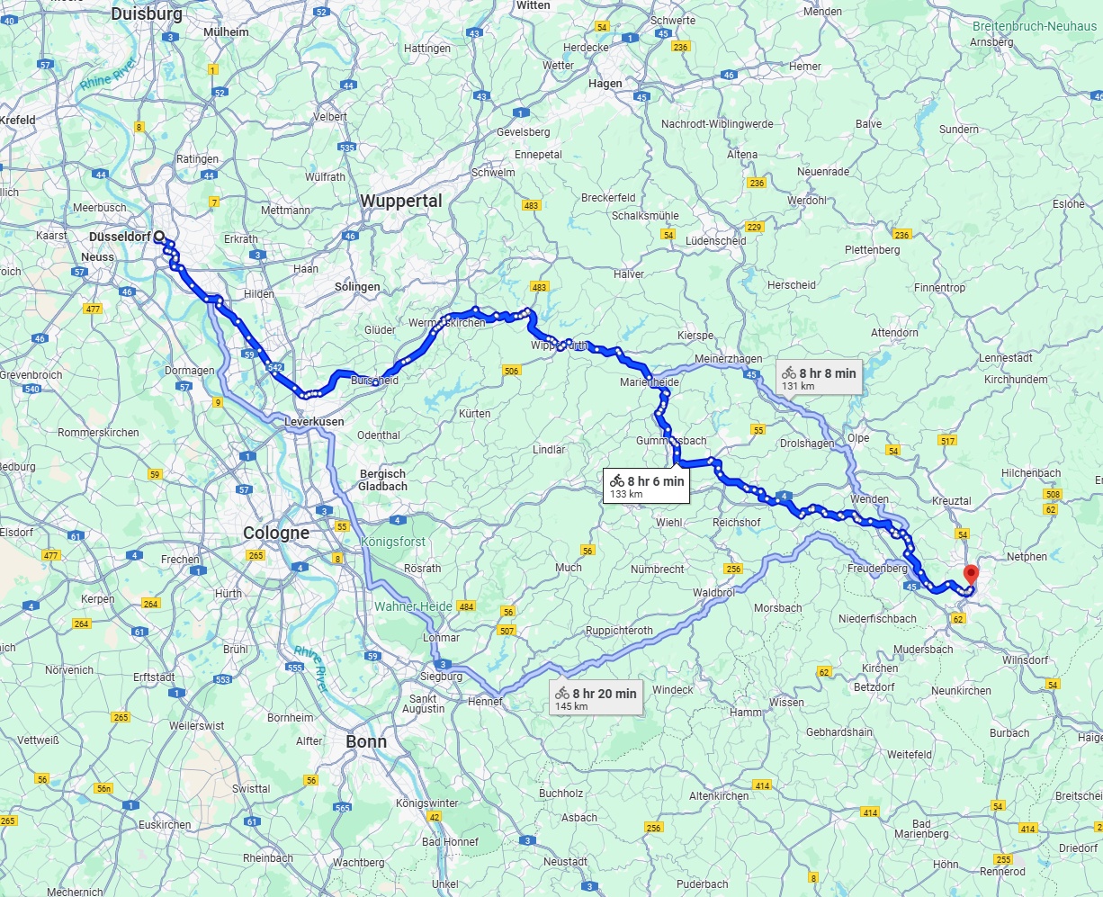 Anreise von Düsseldorf Zu Siegen Über 