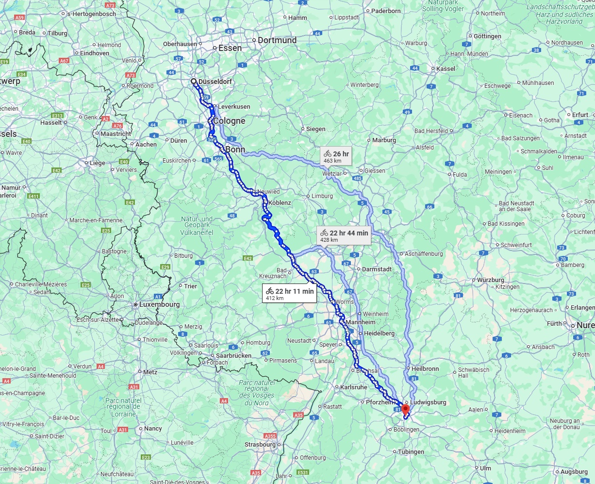 Anreise von Düsseldorf Zu Stuttgart Über 