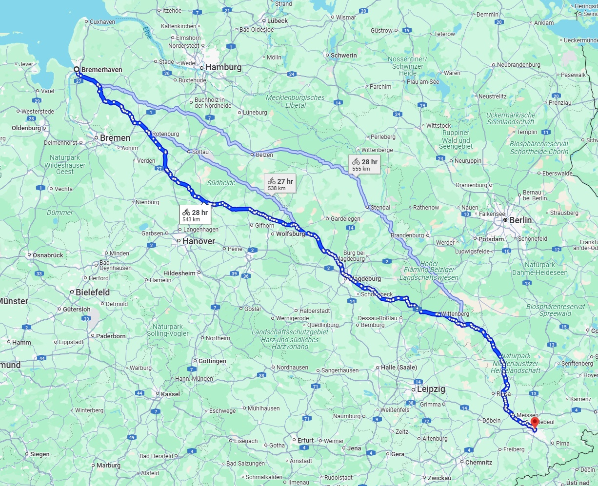 Anreise von Bremerhaven Zu Dresden Über 
