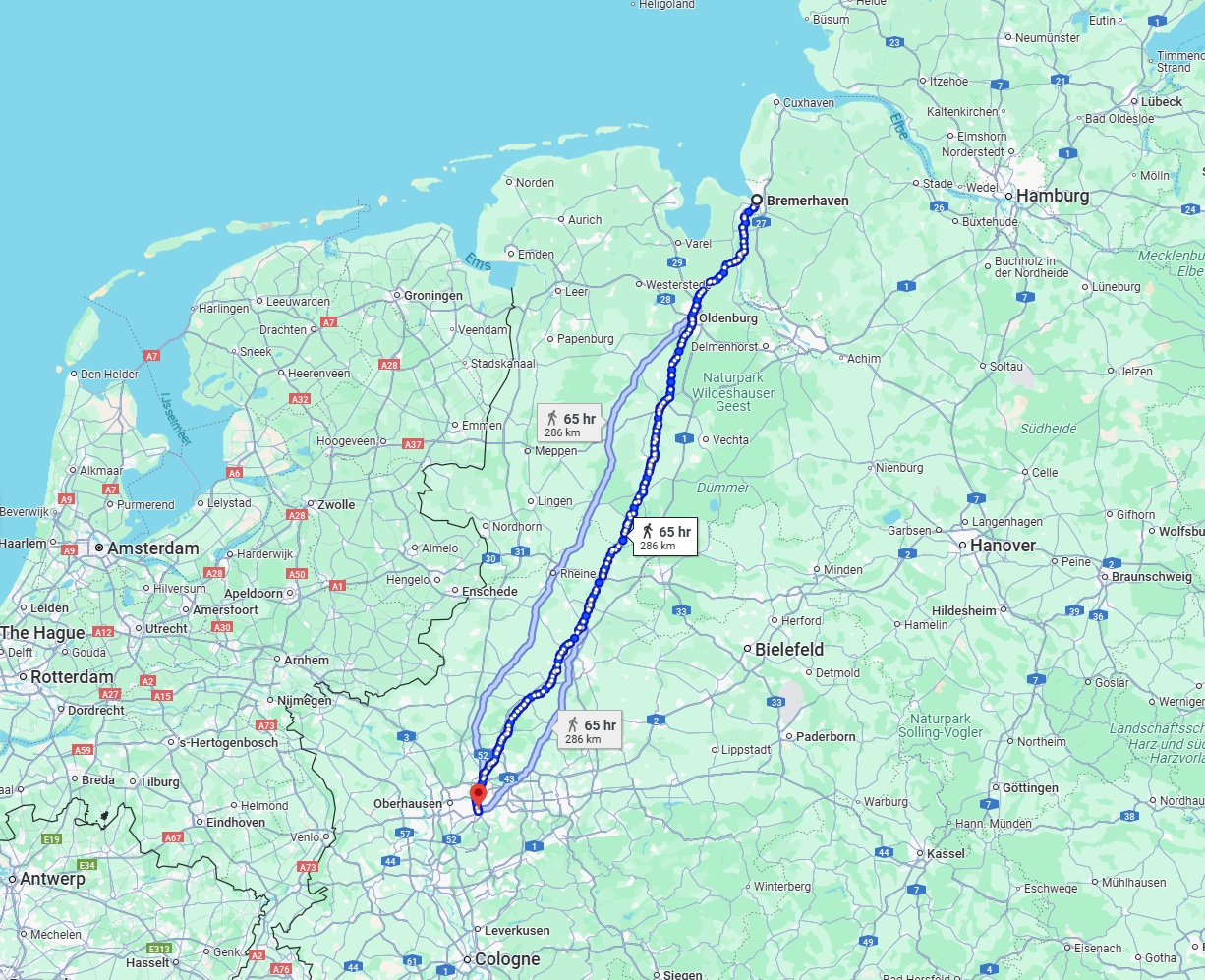 Anreise von Bremerhaven Zu Essen Über 