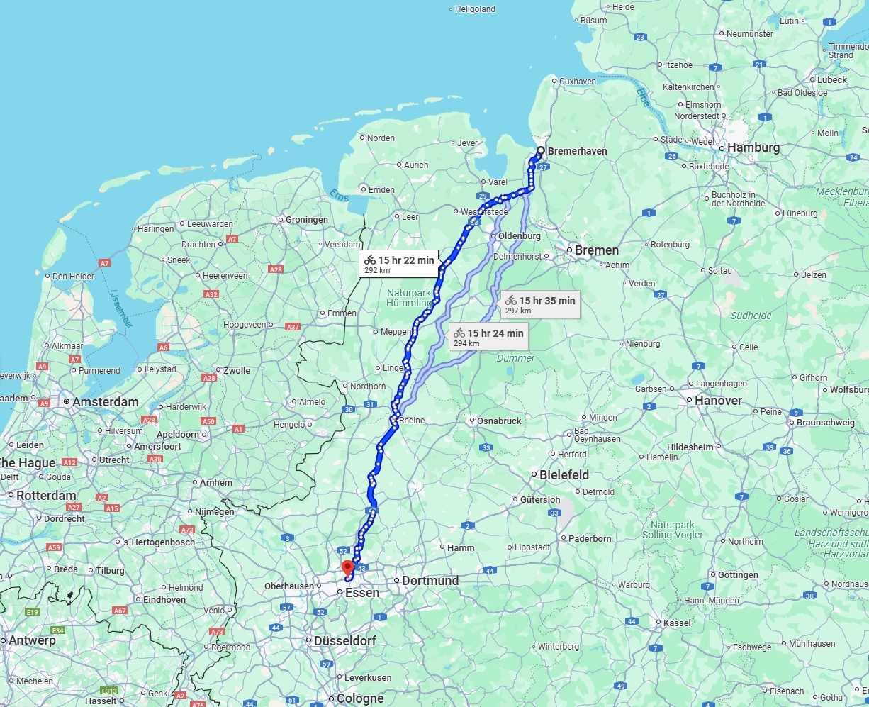 Anreise von Bremerhaven Zu Gelsenkirchen Über 