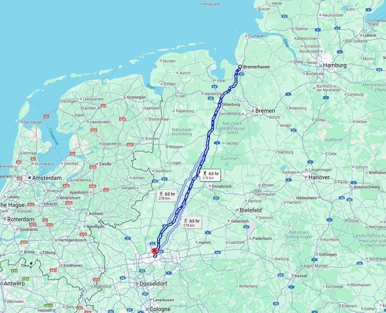 Anreise von Bremerhaven Zu Gelsenkirchen Über 