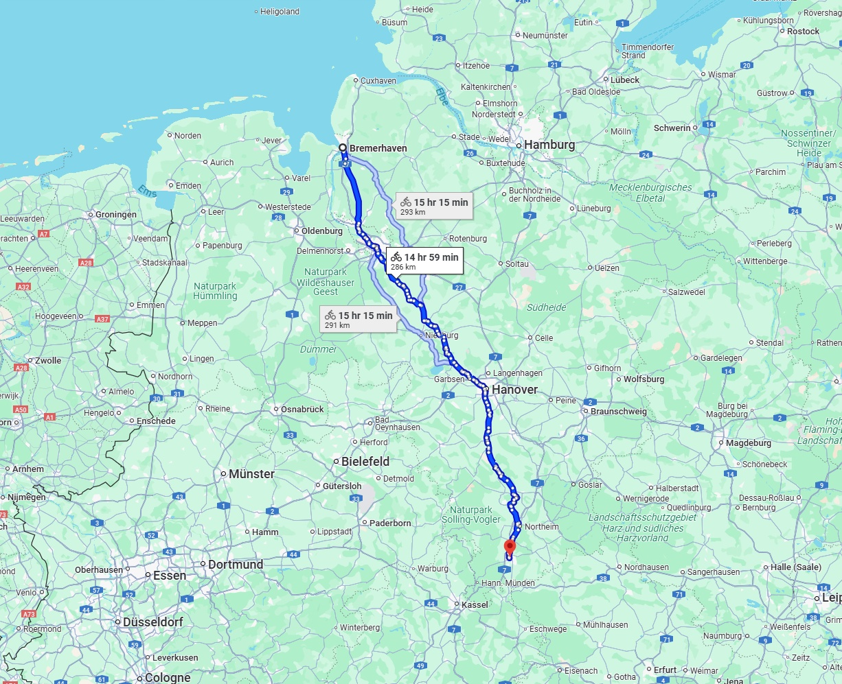 Anreise von Bremerhaven Zu Göttingen Über 