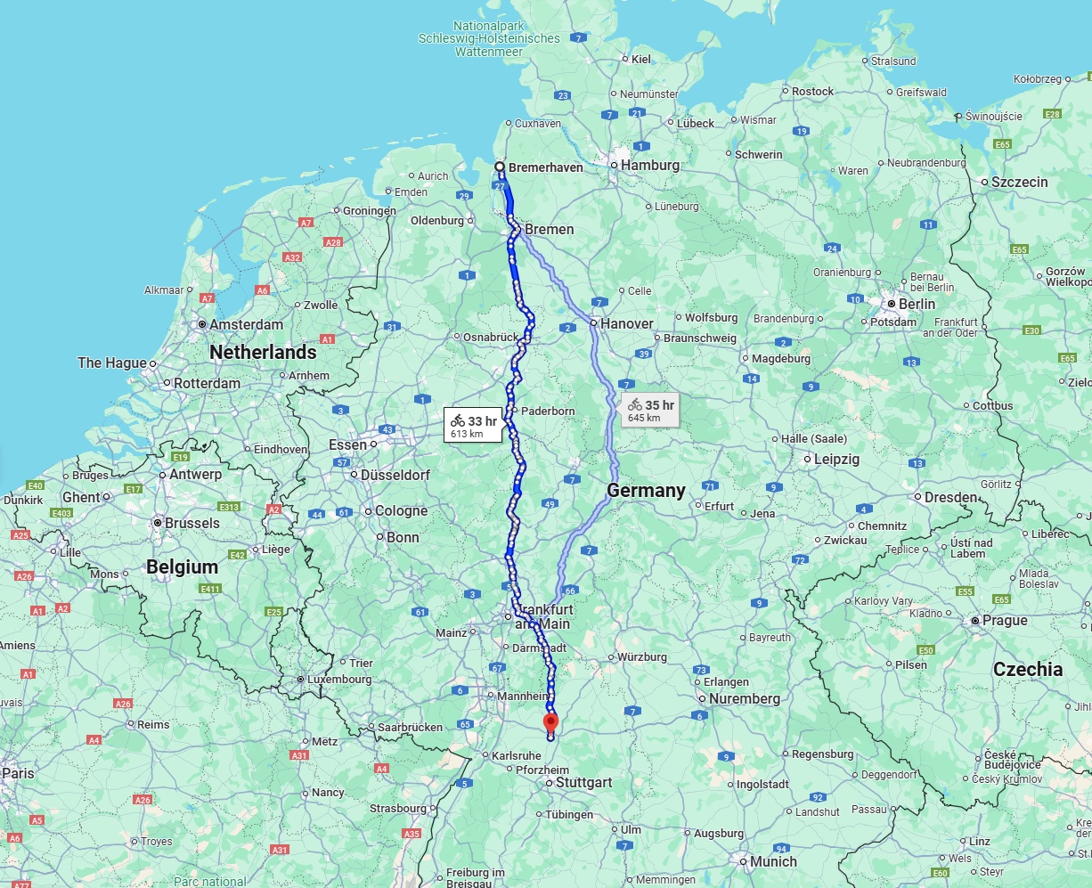 Anreise von Bremerhaven Zu Heilbronn Über 