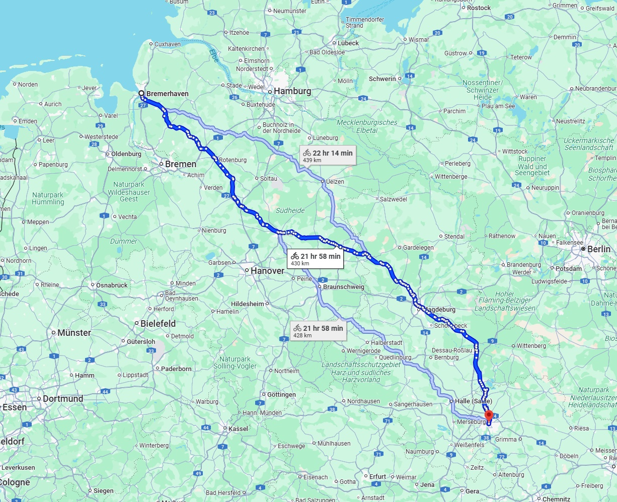 Anreise von Bremerhaven Zu Leipzig Über 