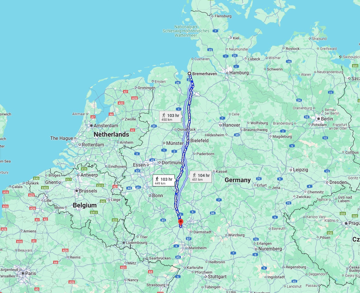 Anreise von Bremerhaven Zu Mainz Über 