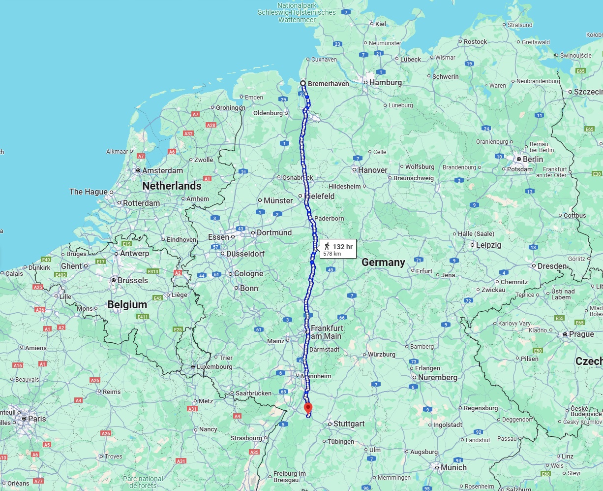 Anreise von Bremerhaven Zu Pforzheim Über 