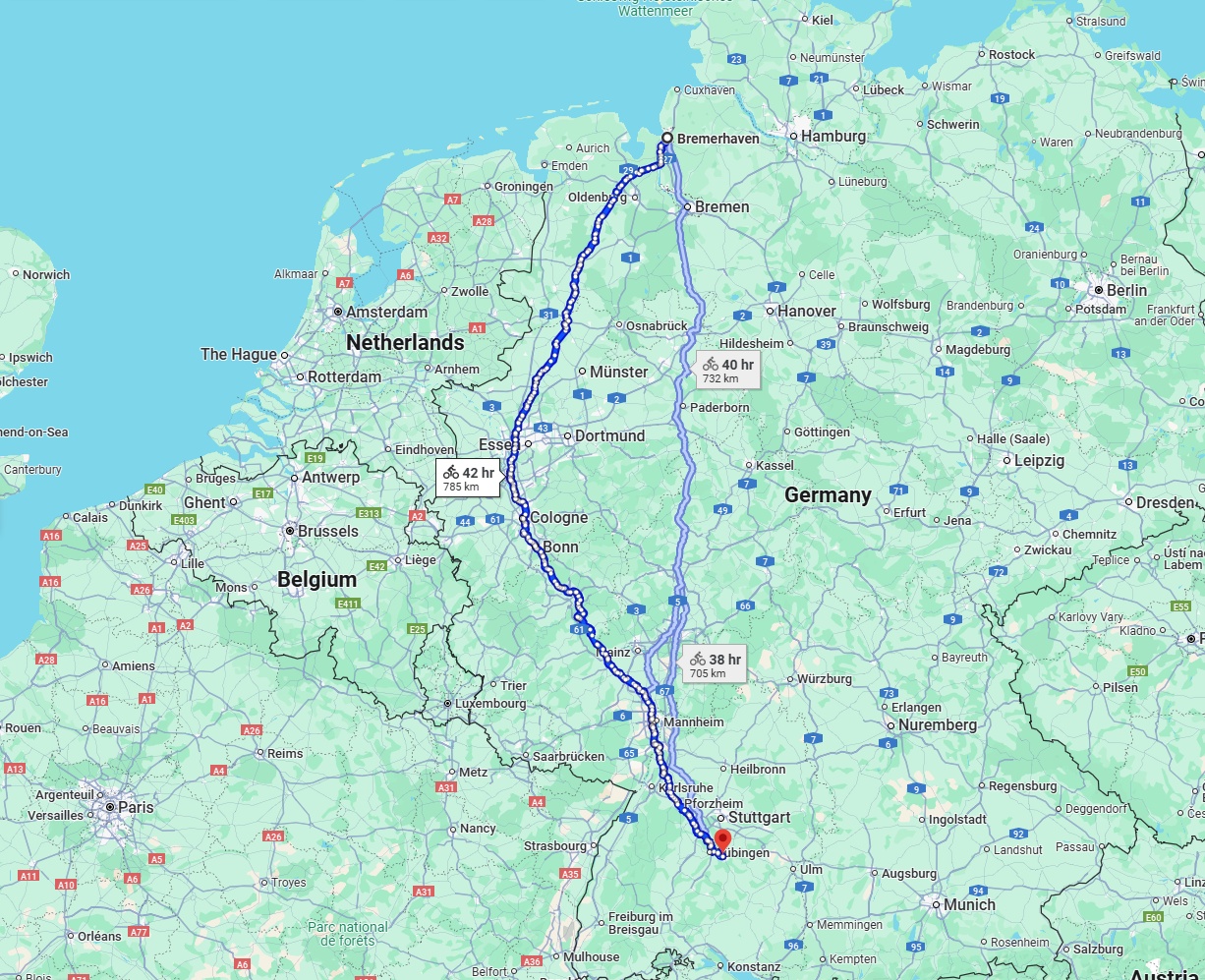 Anreise von Bremerhaven Zu Reutlingen Über 