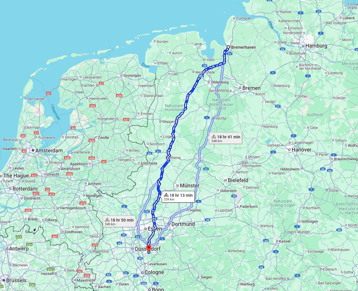 Anreise von Bremerhaven Zu Solingen Über 