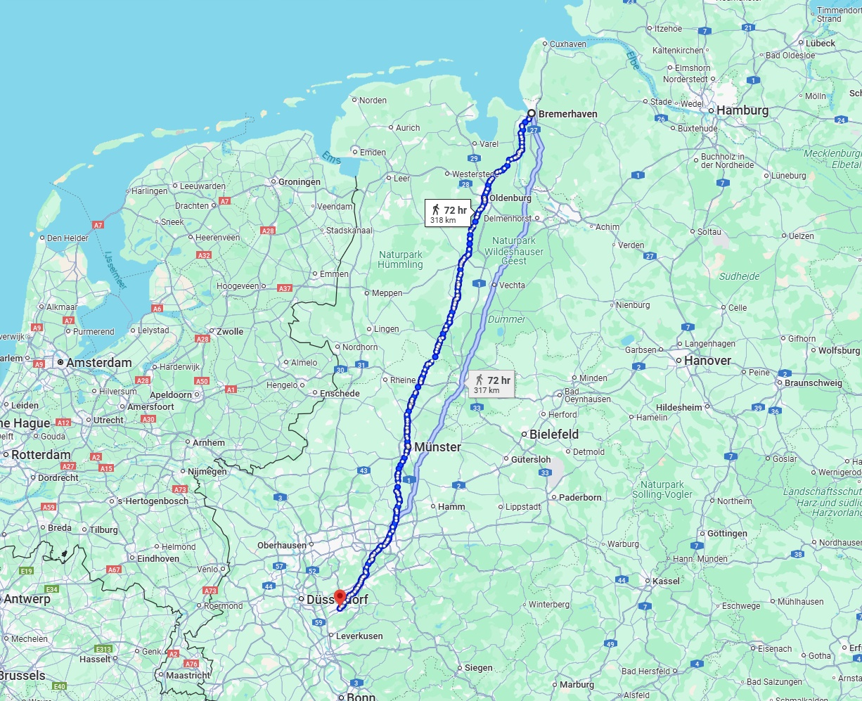 Anreise von Bremerhaven Zu Solingen Über 