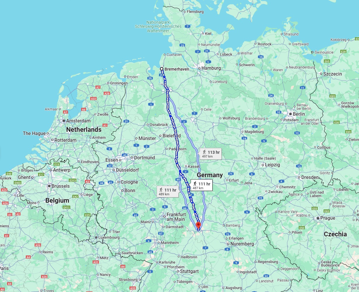 Anreise von Bremerhaven Zu Würzburg Über 