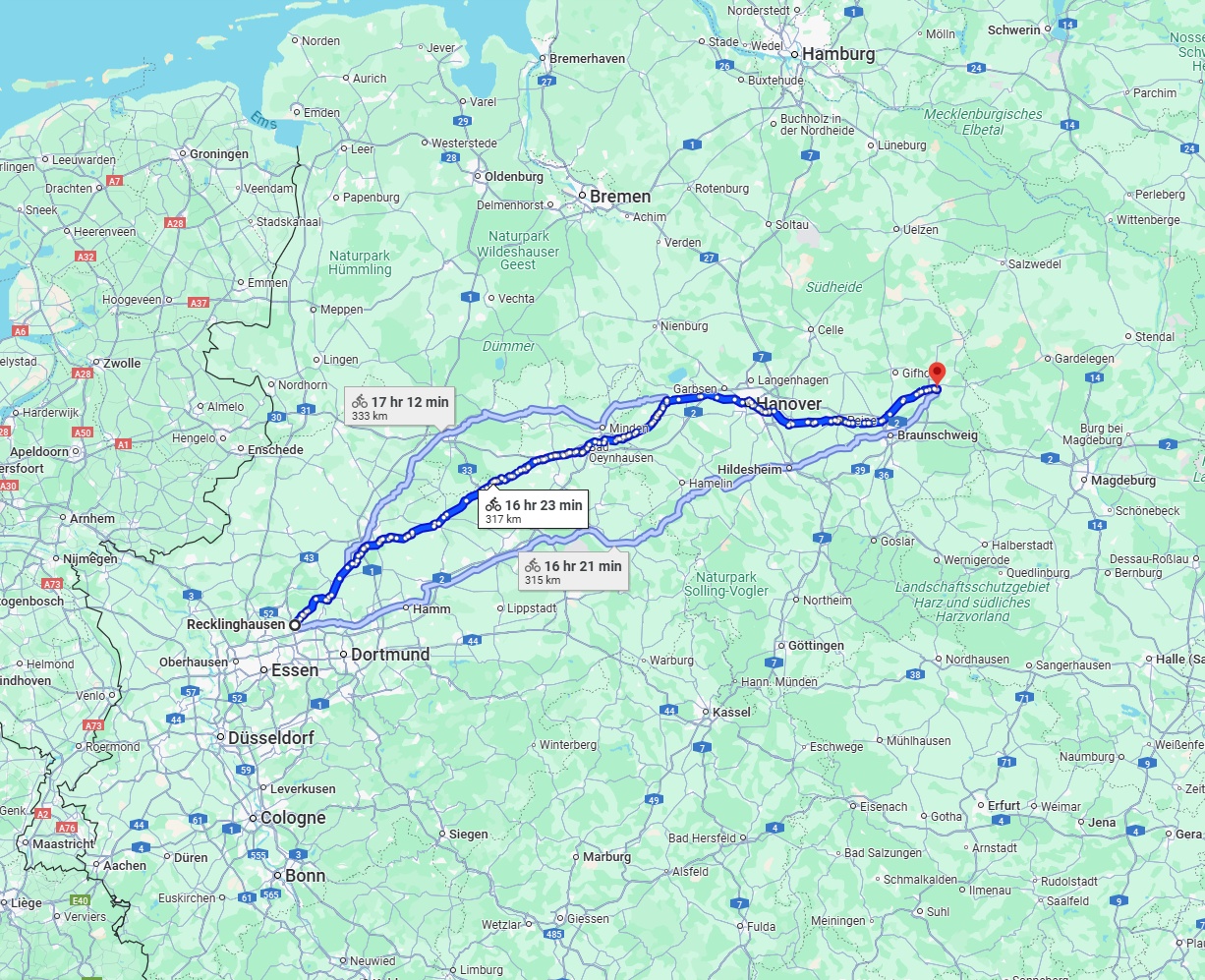 Anreise von Recklinghausen Zu Wolfsburg Über 