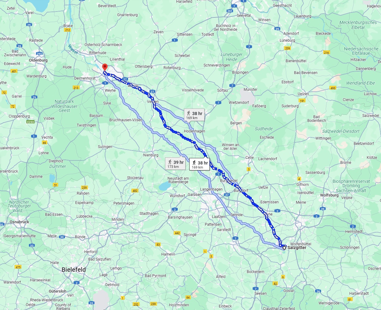 Anreise von Salzgitter Zu Bremen Über 