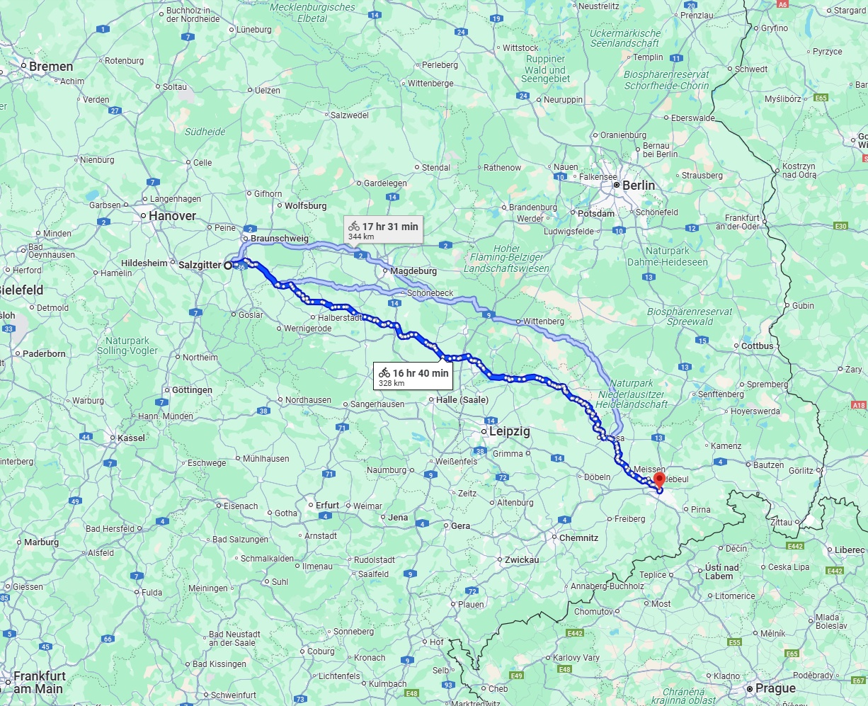 Anreise von Salzgitter Zu Dresden Über 