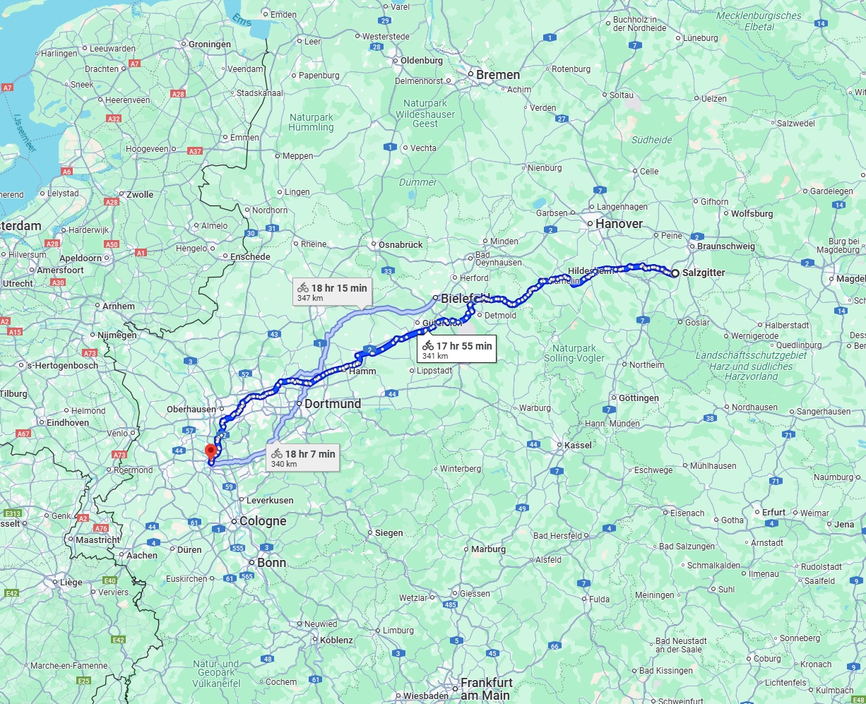 Anreise von Salzgitter Zu Düsseldorf Über 