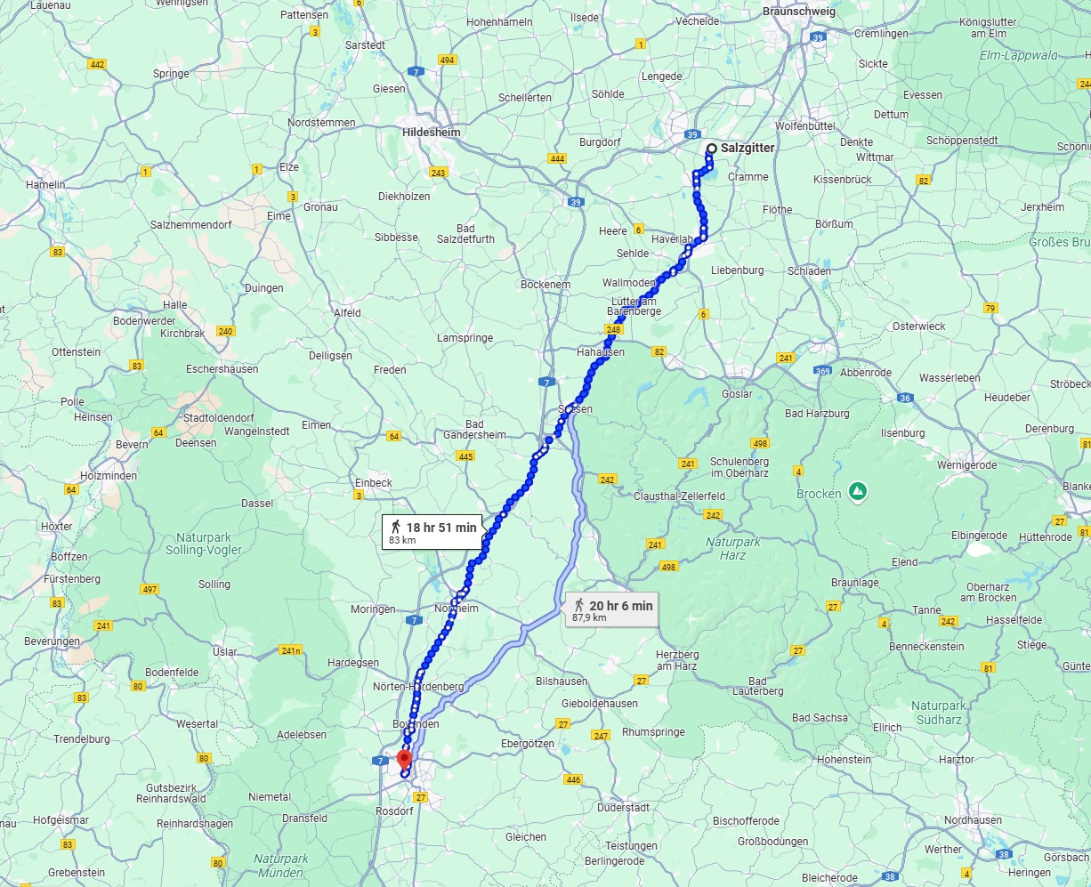 Anreise von Salzgitter Zu Göttingen Über 