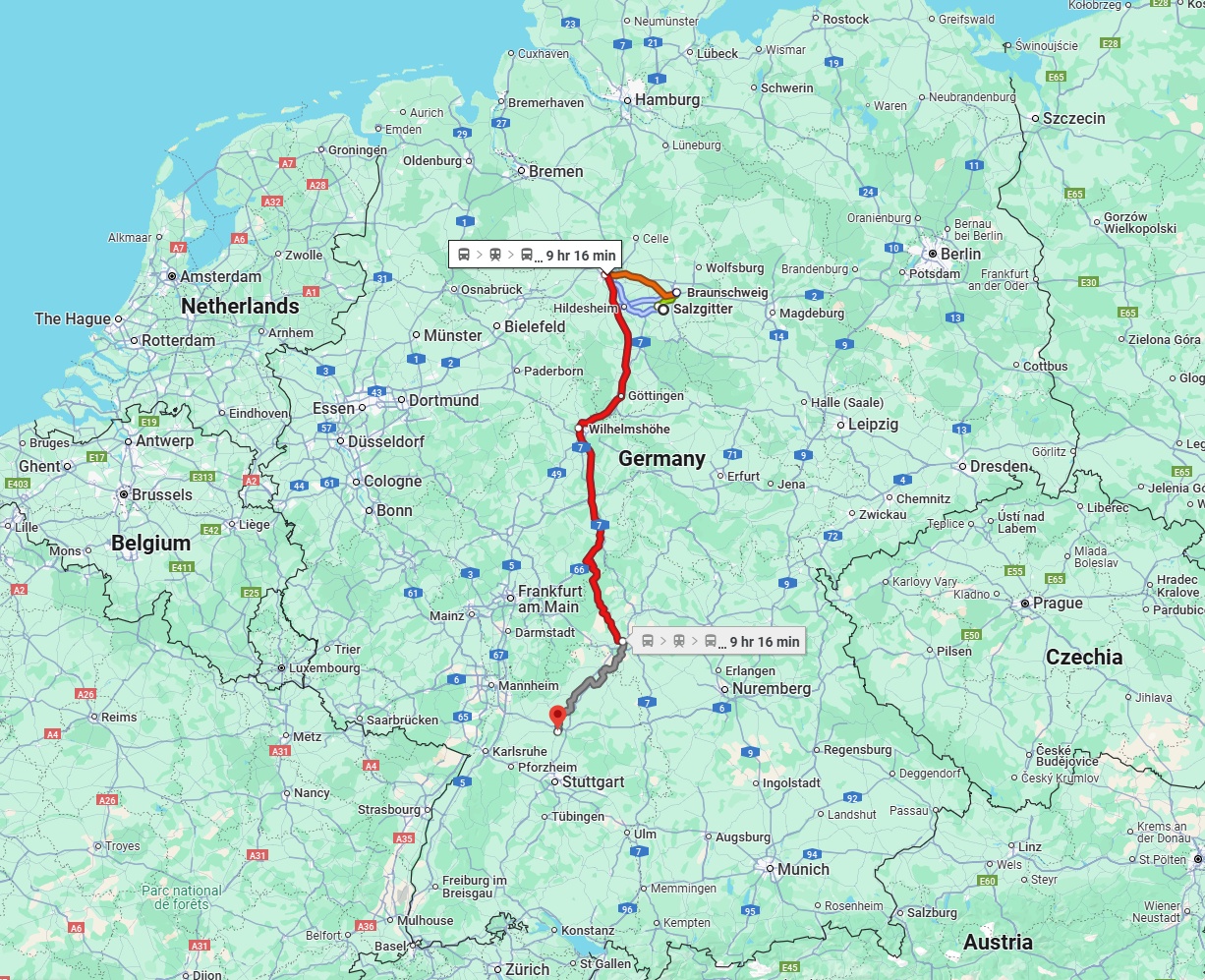 Anreise von Salzgitter Zu Heilbronn Über 