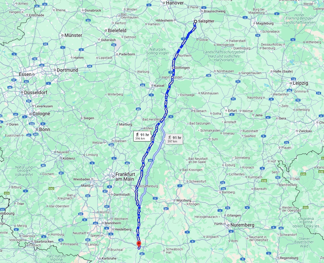 Anreise von Salzgitter Zu Heilbronn Über 