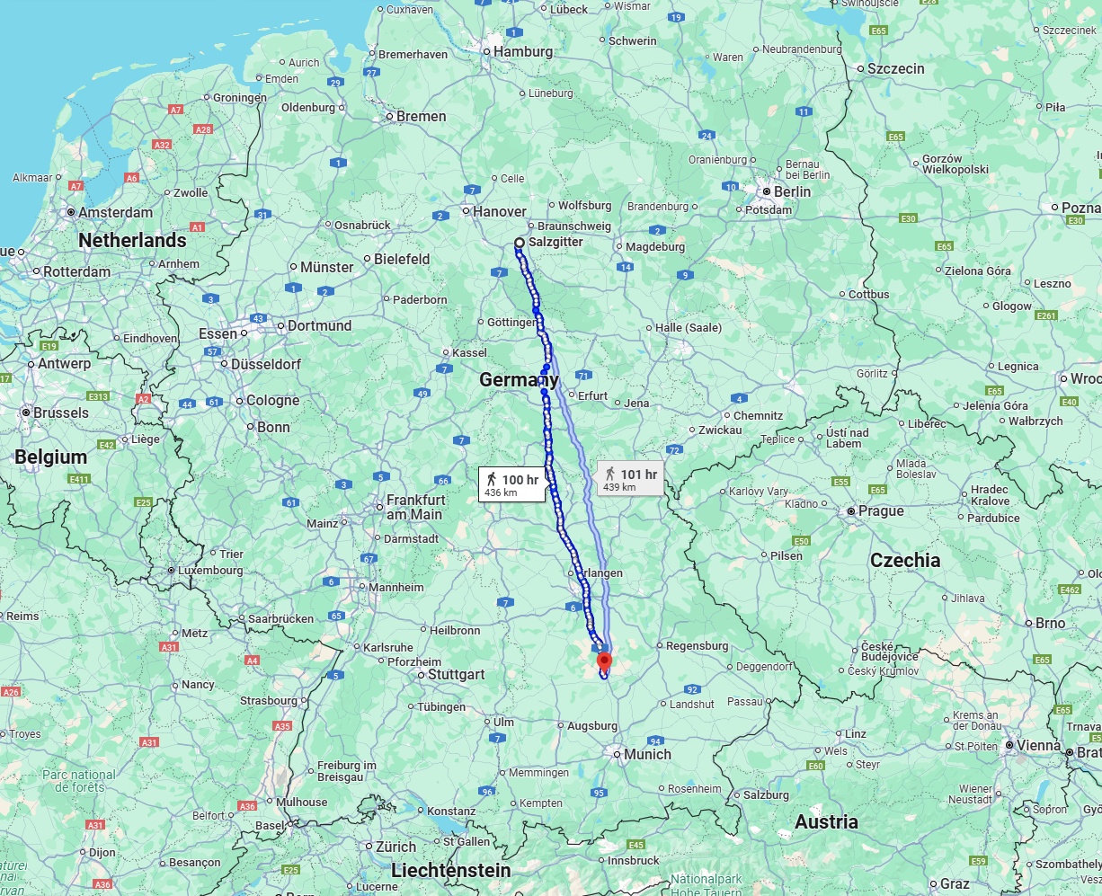Anreise von Salzgitter Zu Ingolstadt Über 