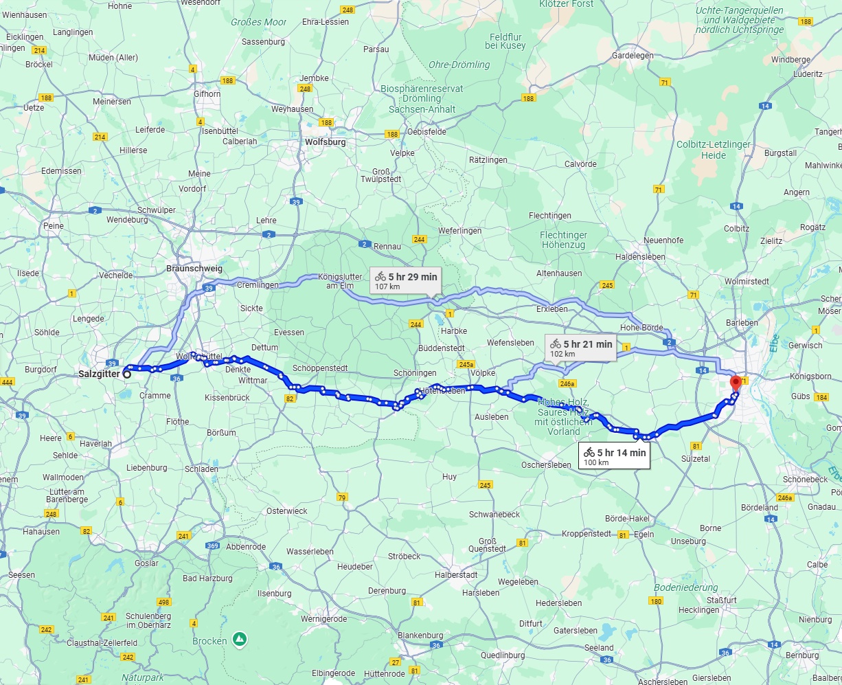 Anreise von Salzgitter Zu Magdeburg Über 