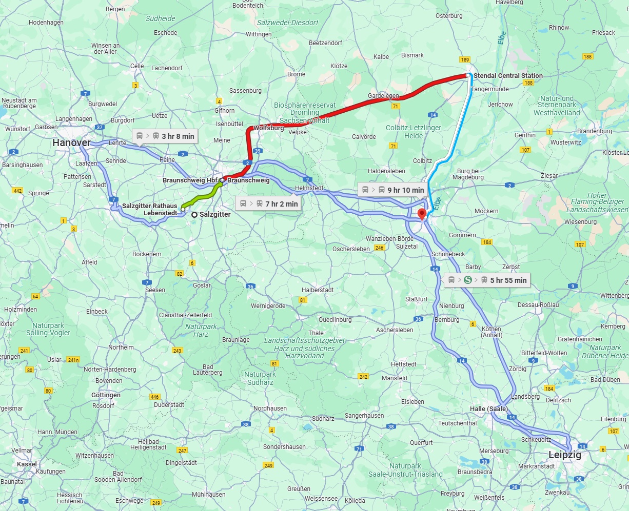 Anreise von Salzgitter Zu Magdeburg Über 