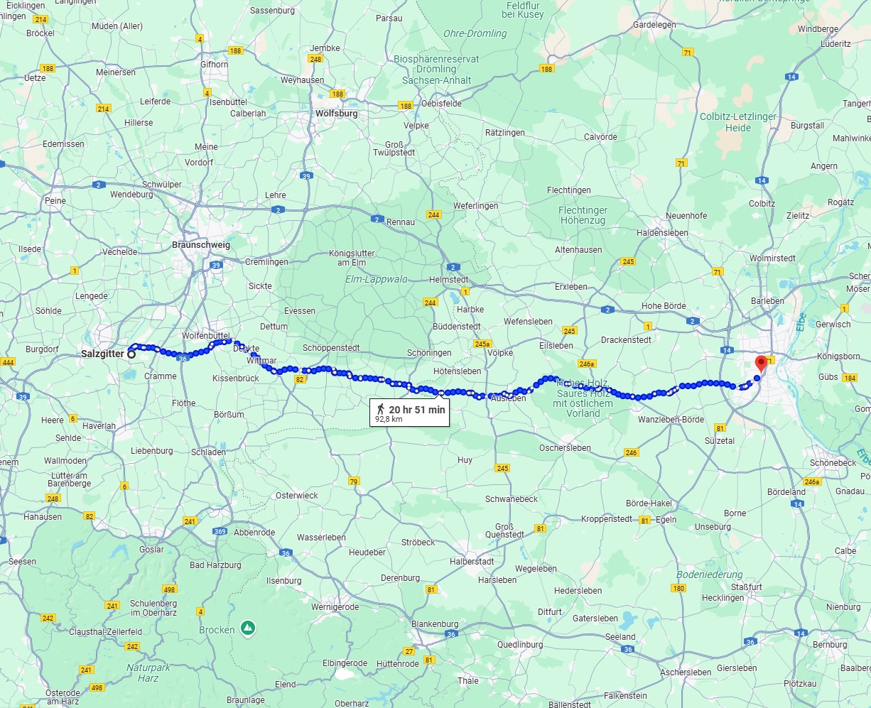 Anreise von Salzgitter Zu Magdeburg Über 
