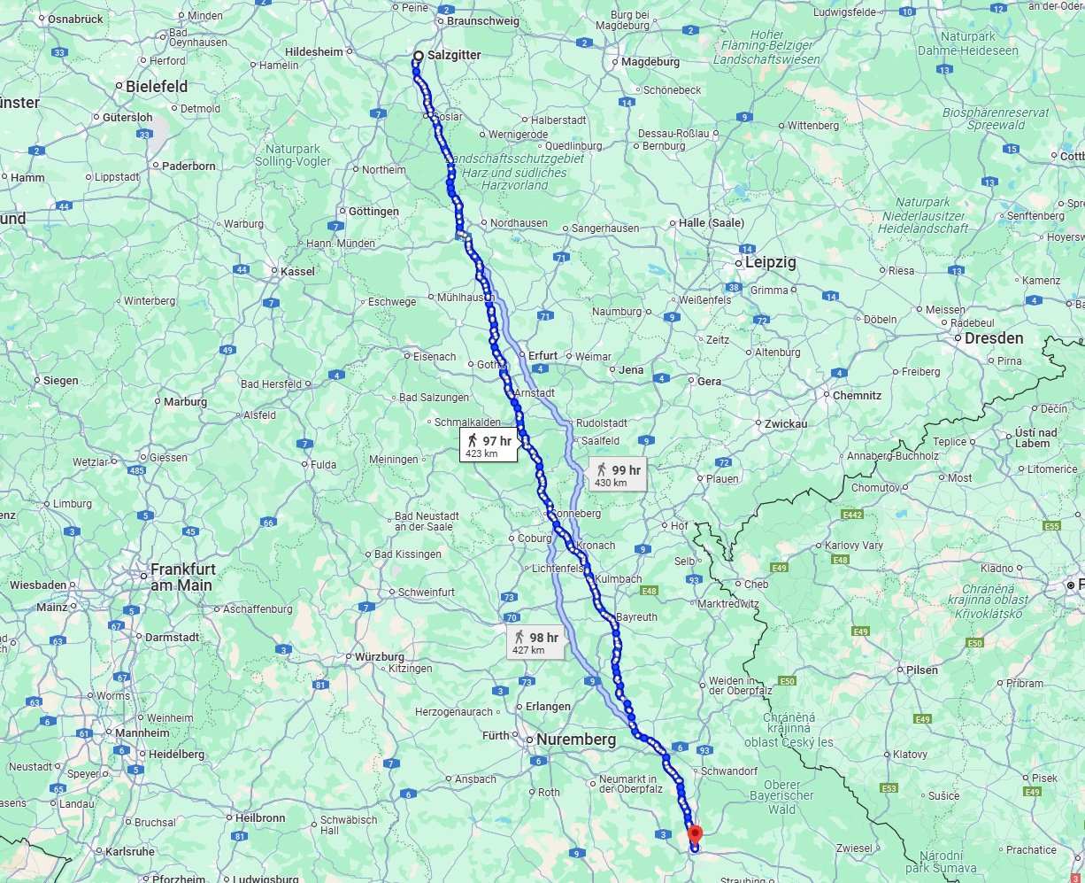 Anreise von Salzgitter Zu Regensburg Über 