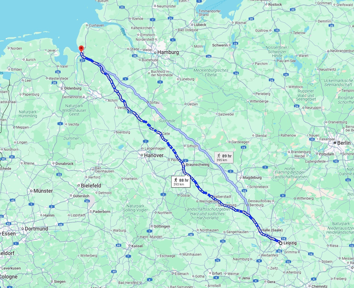 Anreise von Leipzig Zu Bremerhaven Über 