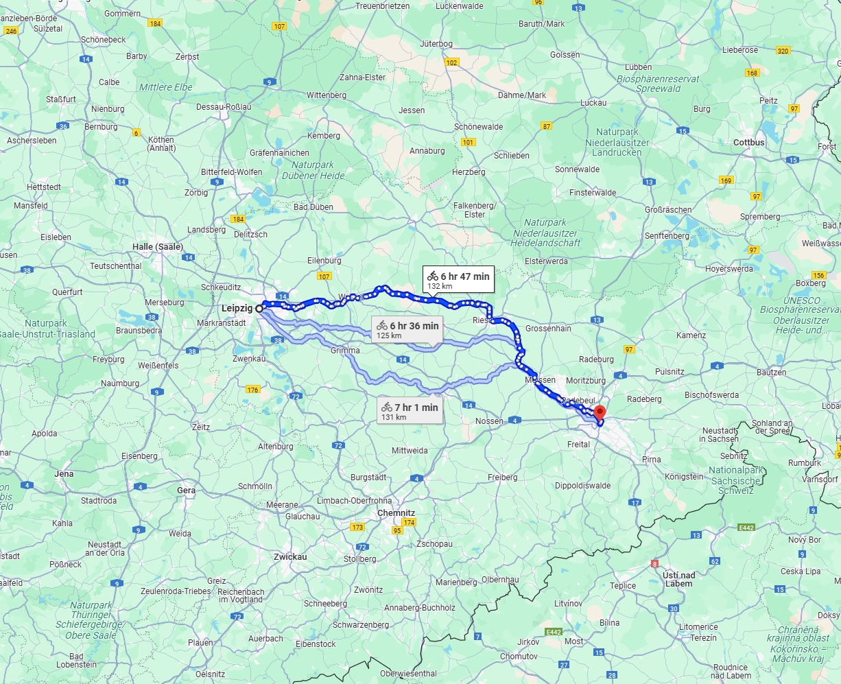 Anreise von Leipzig Zu Dresden Über 