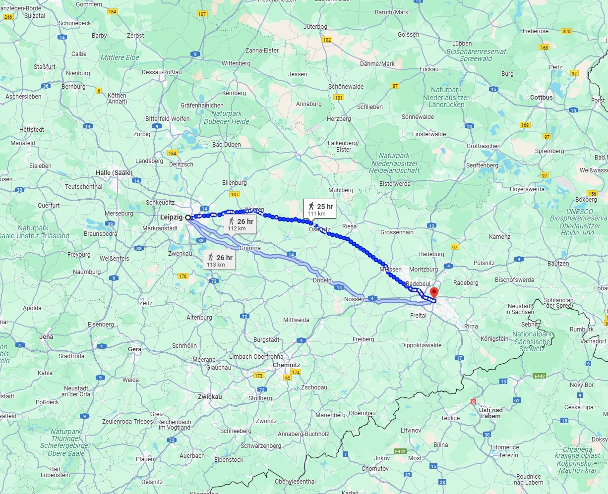 Anreise von Leipzig Zu Dresden Über 