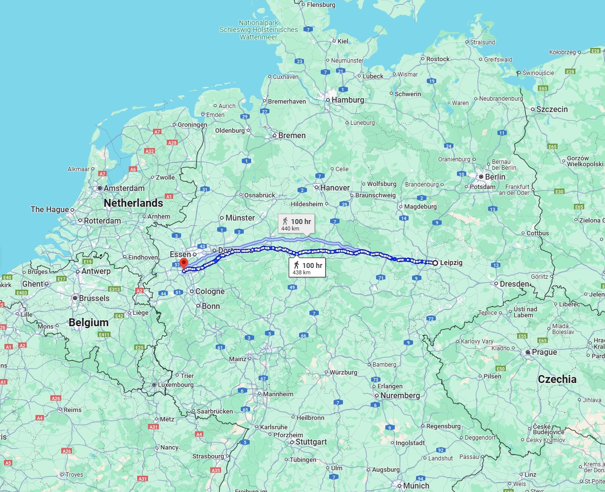 Anreise von Leipzig Zu Düsseldorf Über 