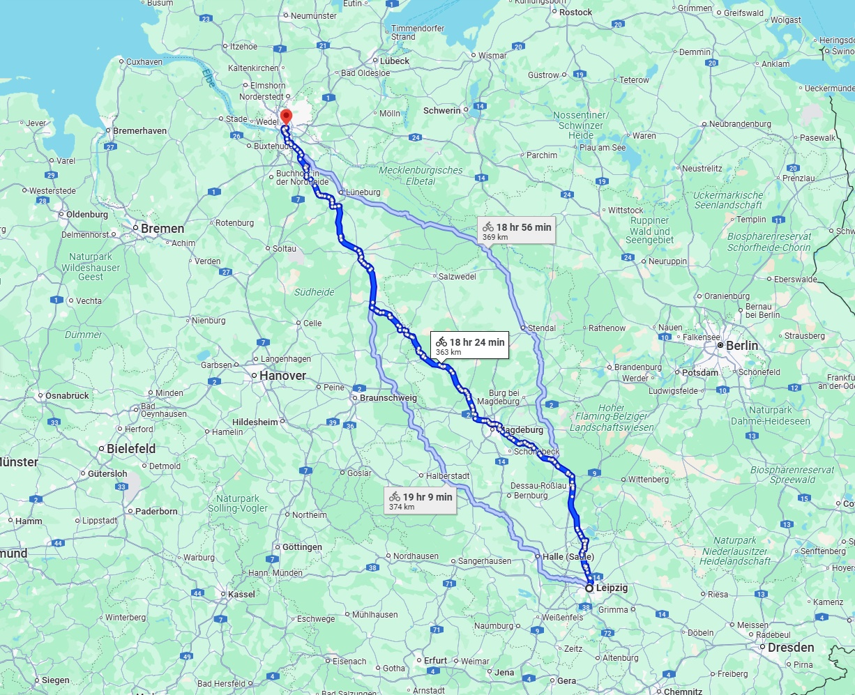 Anreise von Leipzig Zu Hamburg Über 