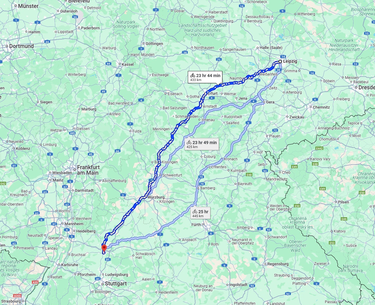 Anreise von Leipzig Zu Heilbronn Über 