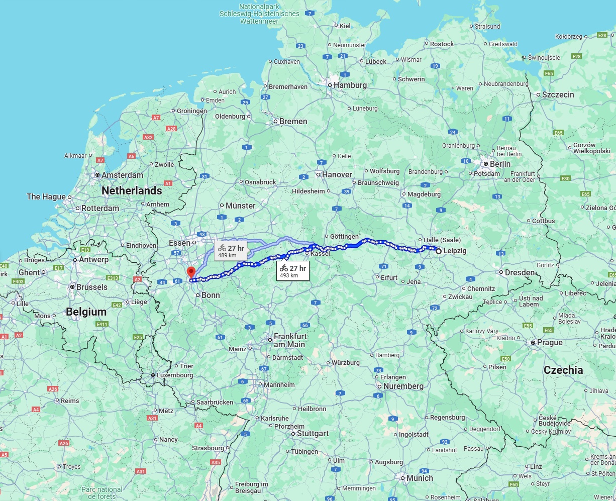 Anreise von Leipzig Zu Köln Über 