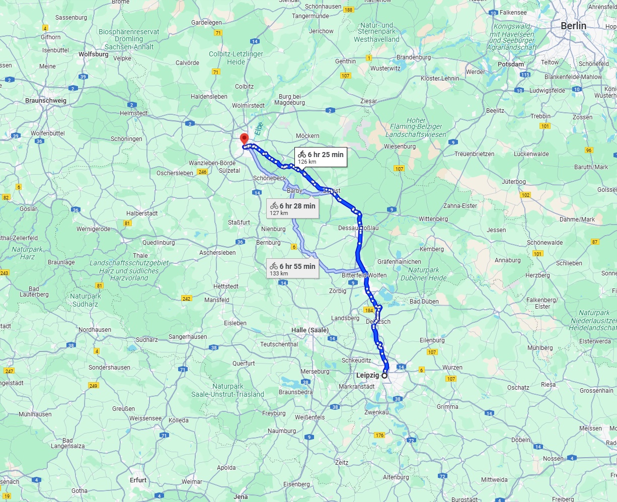 Anreise von Leipzig Zu Magdeburg Über 