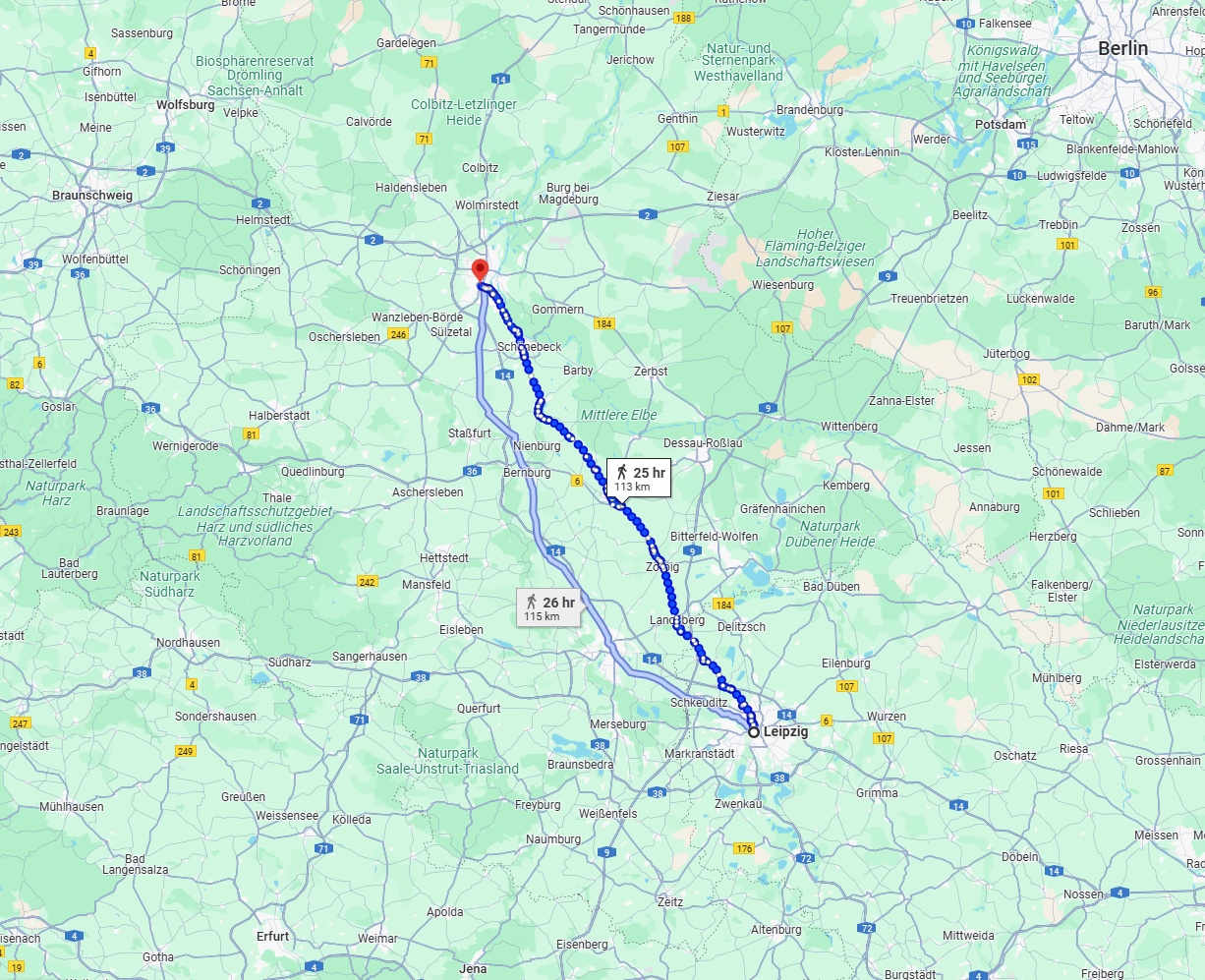 Anreise von Leipzig Zu Magdeburg Über 