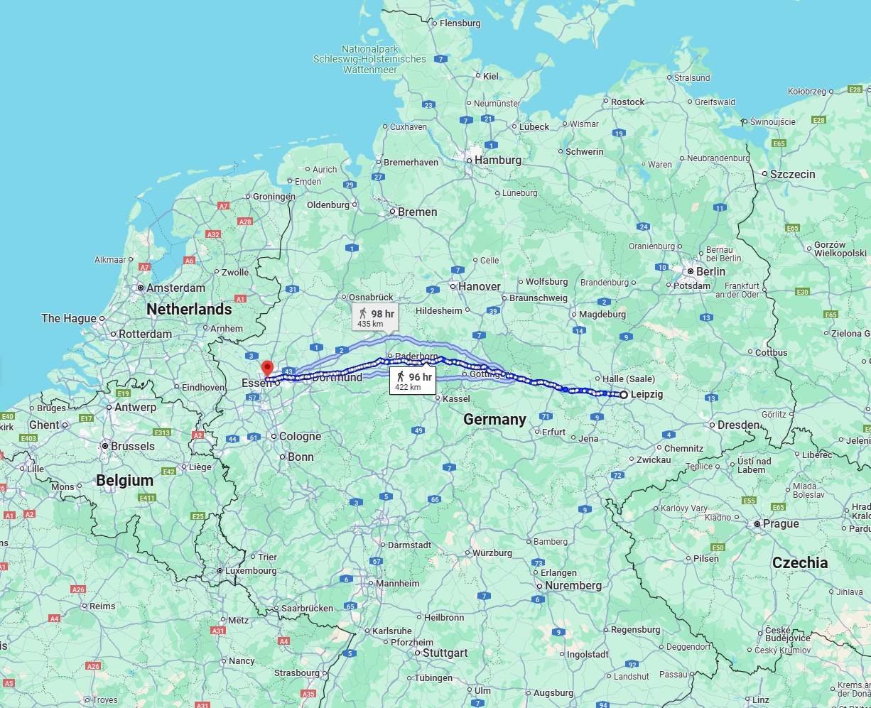 Anreise von Leipzig Zu Oberhausen Über 