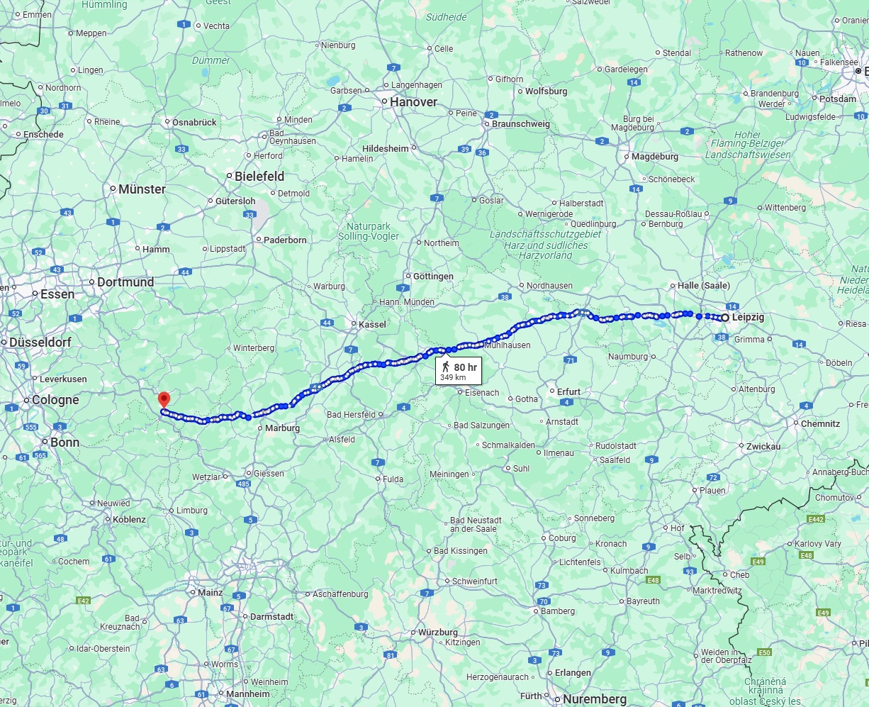 Anreise von Leipzig Zu Siegen Über 