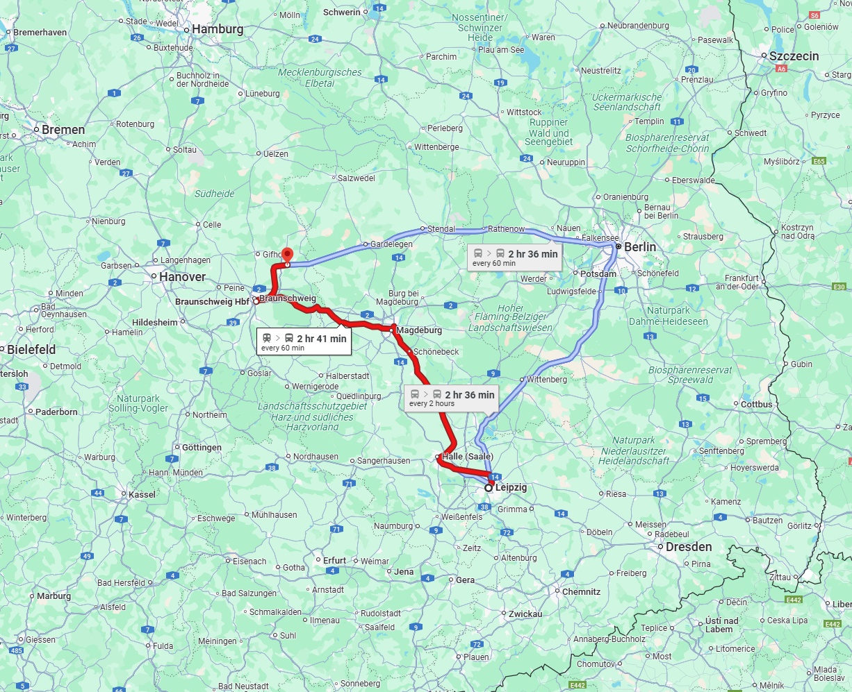 Anreise von Leipzig Zu Wolfsburg Über 