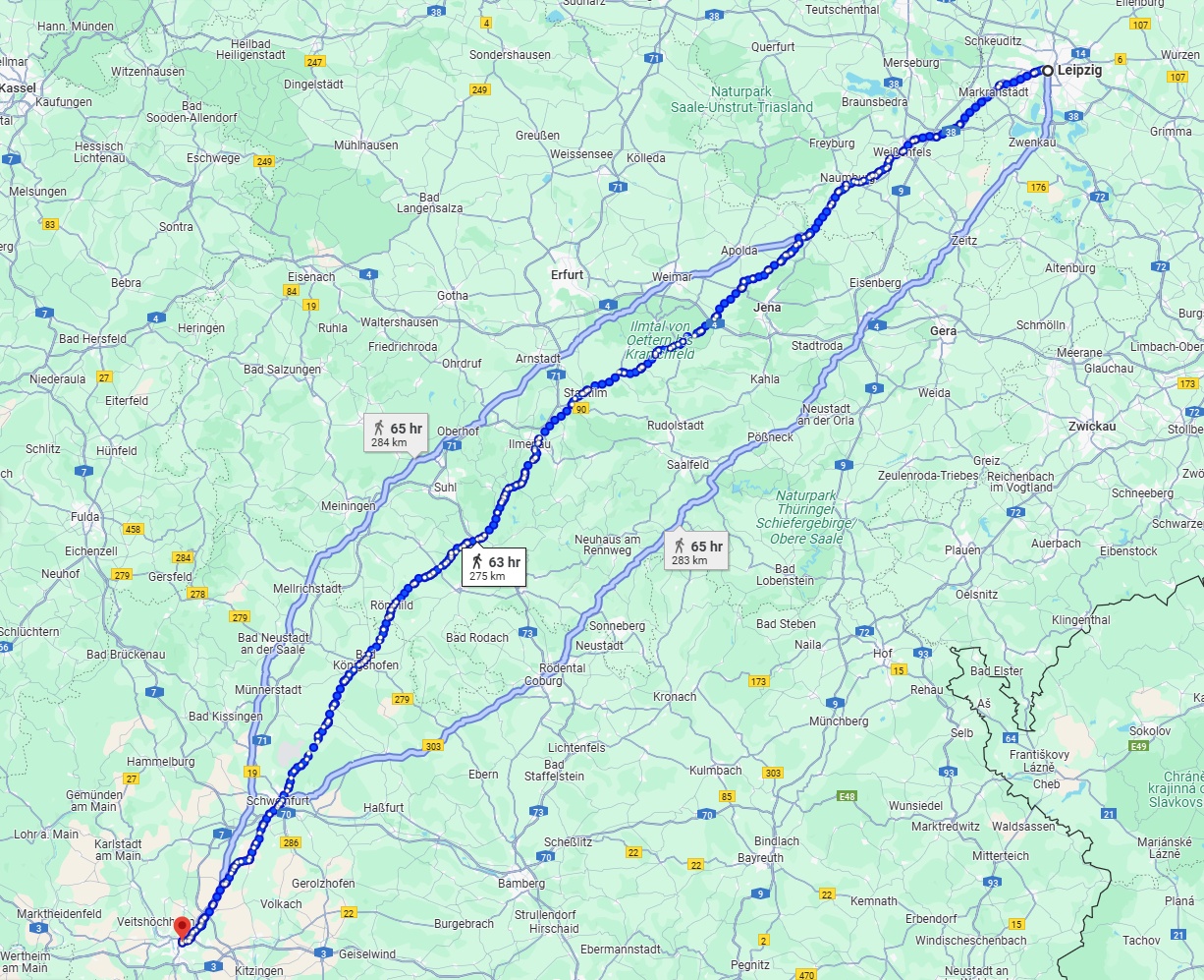 Anreise von Leipzig Zu Würzburg Über 