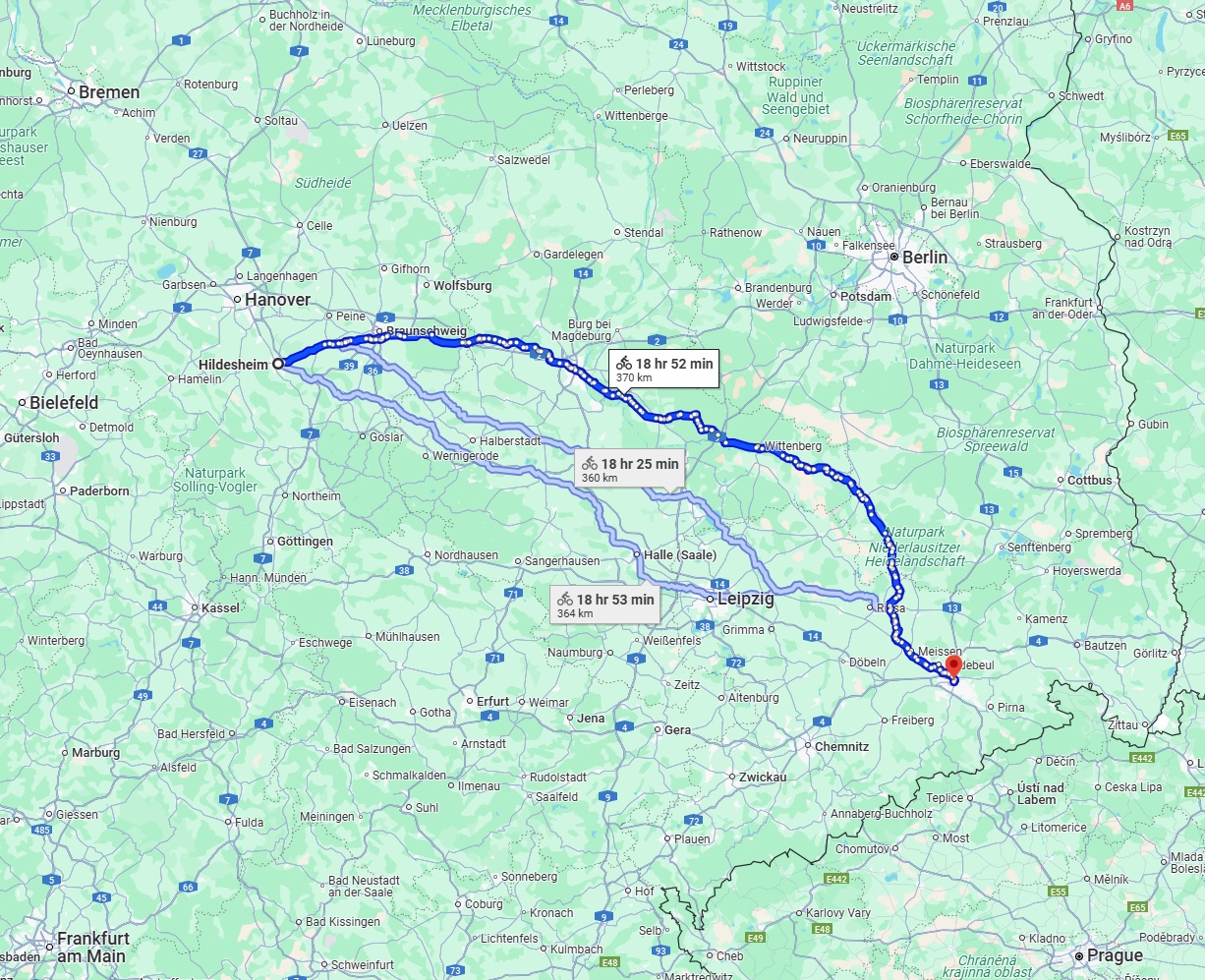 Anreise von Hildesheim Zu Dresden Über 