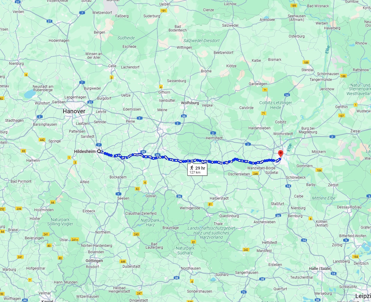 Anreise von Hildesheim Zu Magdeburg Über 