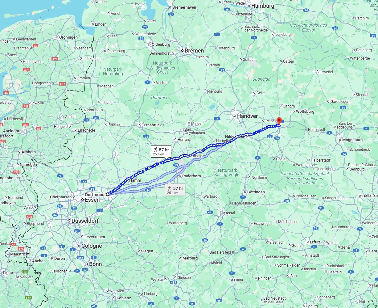 Anreise von Dortmund Zu Braunschweig Über 