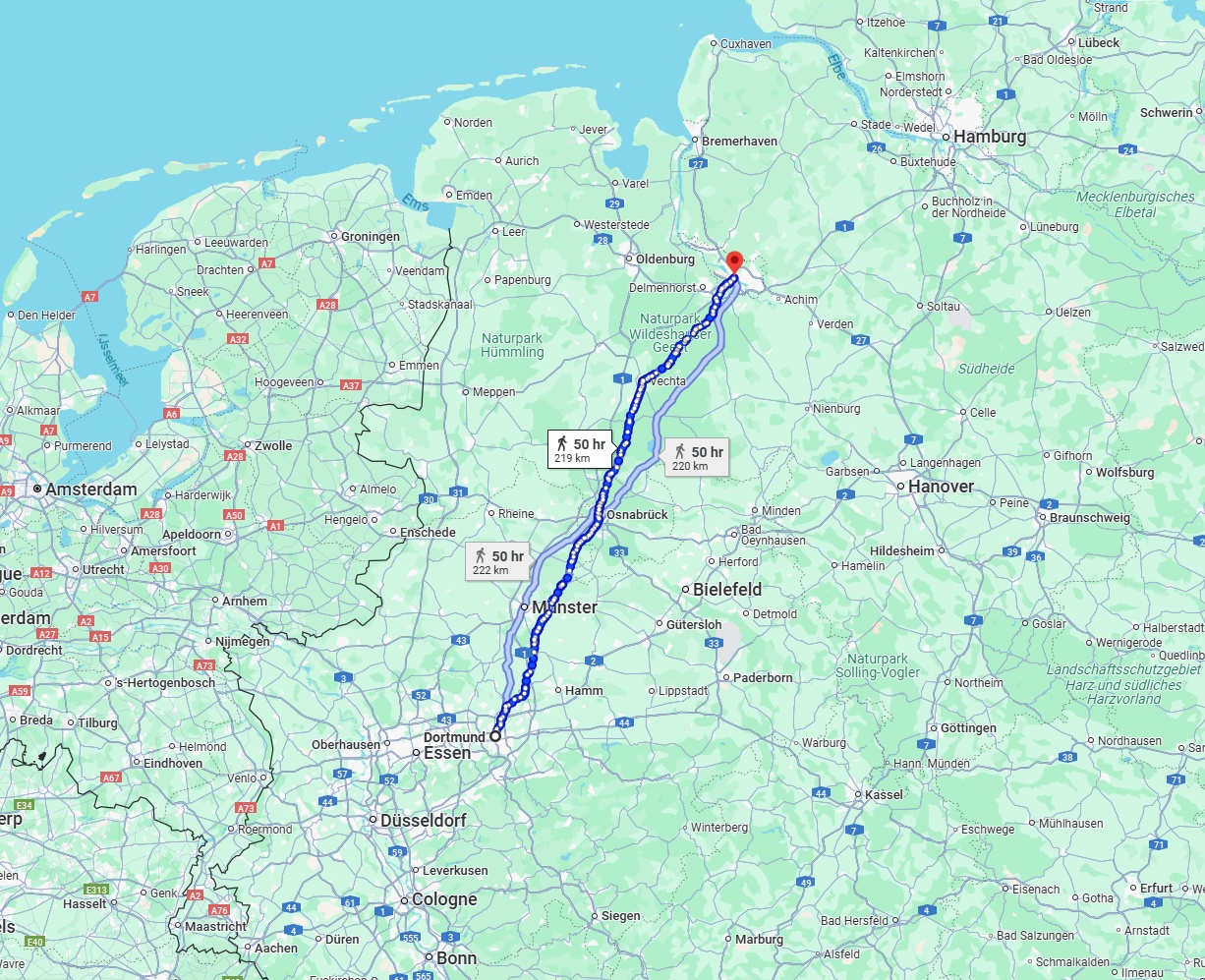 Anreise von Dortmund Zu Bremen Über 