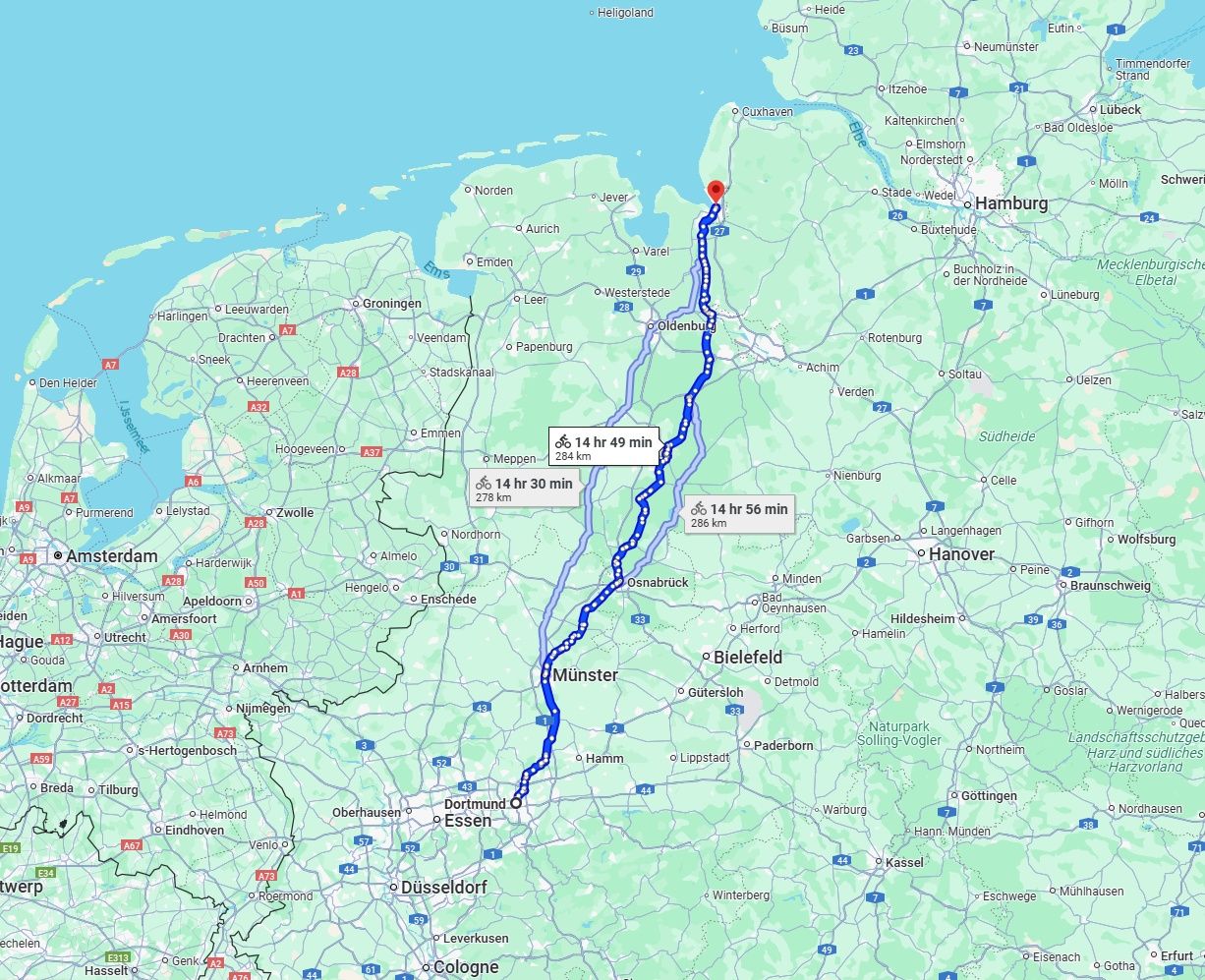 Anreise von Dortmund Zu Bremerhaven Über 